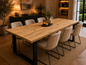 Eiken Eettafel Industrieel